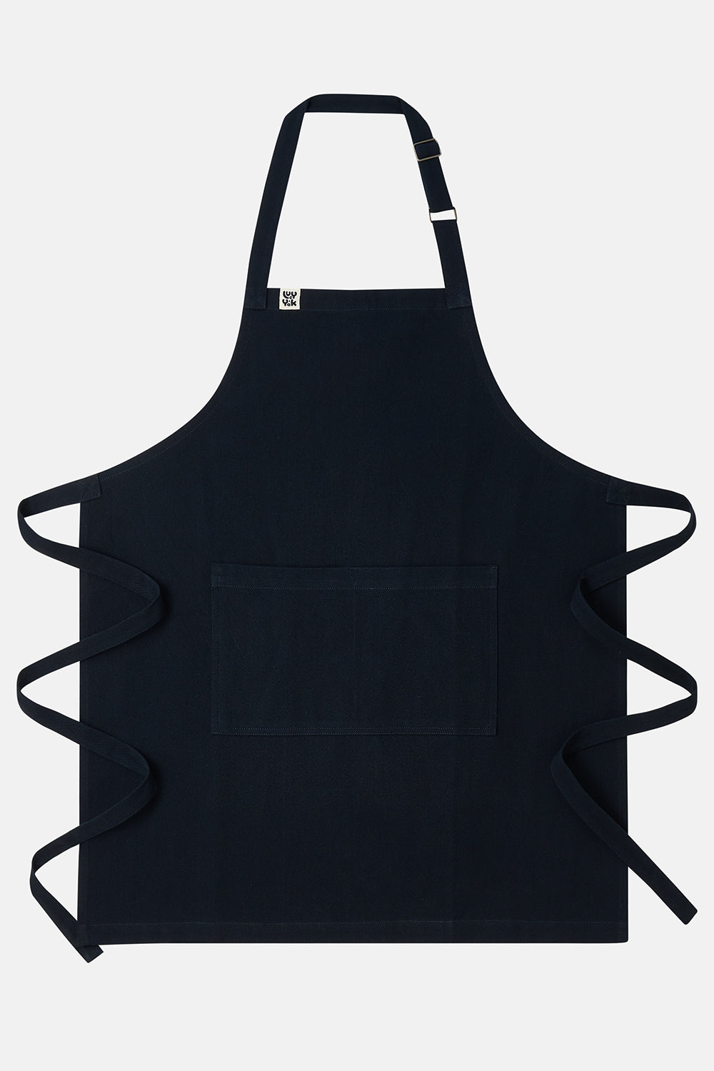 Amaia - Heavyweight Cotton Apron in Black