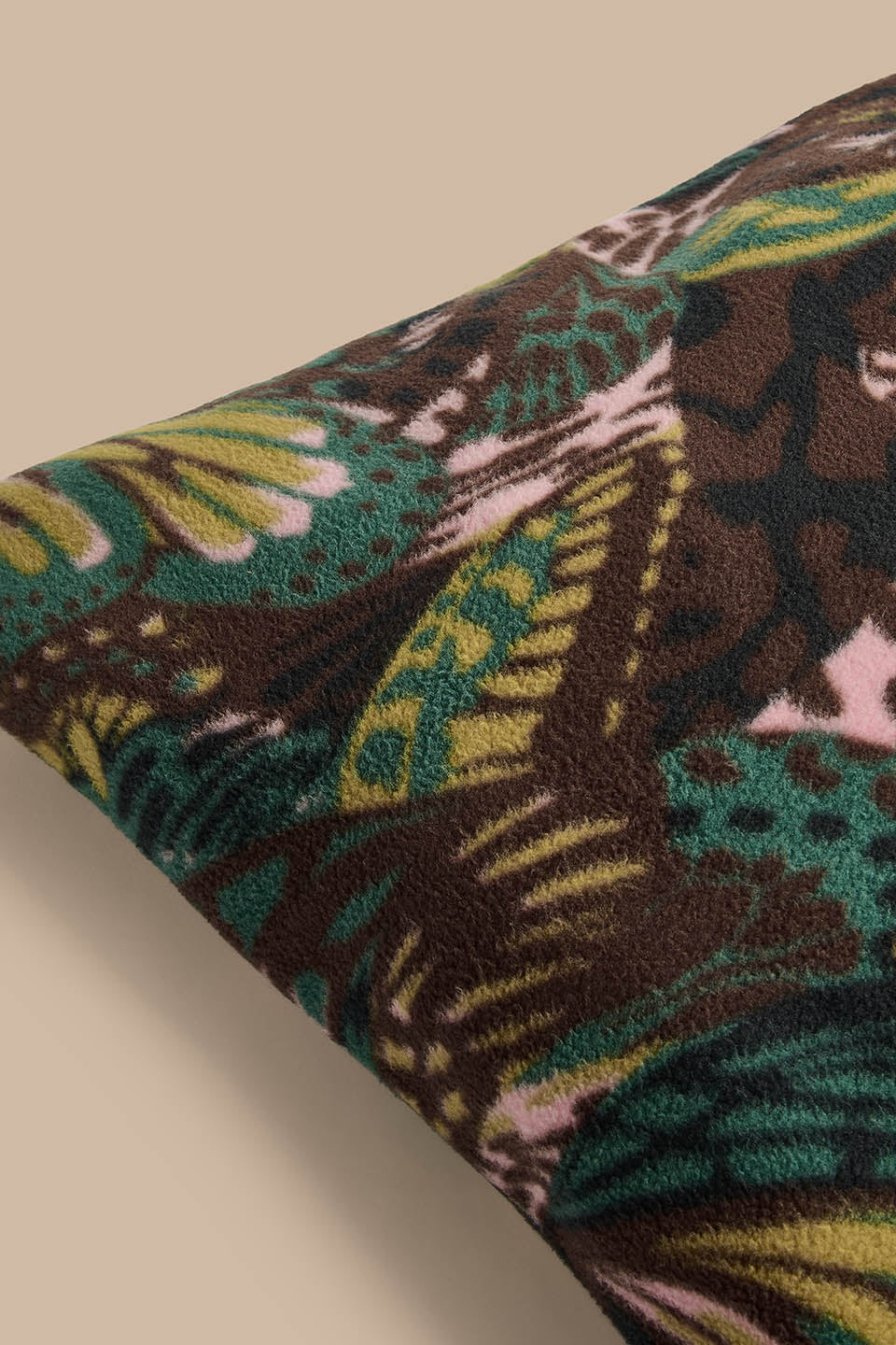 Bruna - Fleece Cushion Cover in Butterfly Print