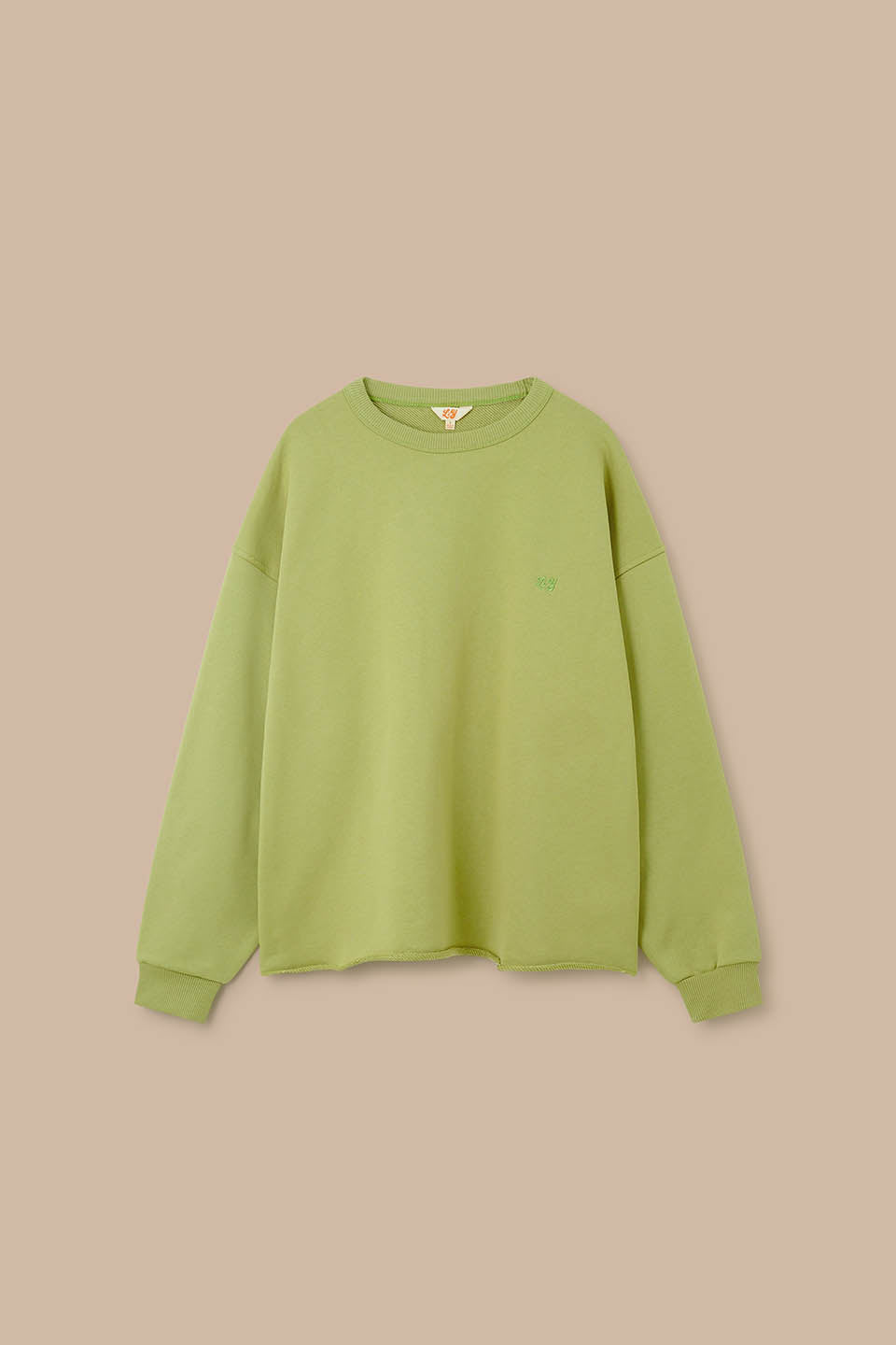 Ravi - Cotton Heavyweight Sweatshirt in Khaki