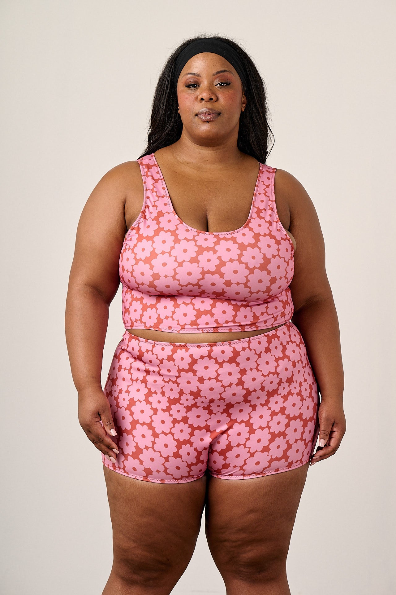 Kara - Tankini Top in Coastal Flower