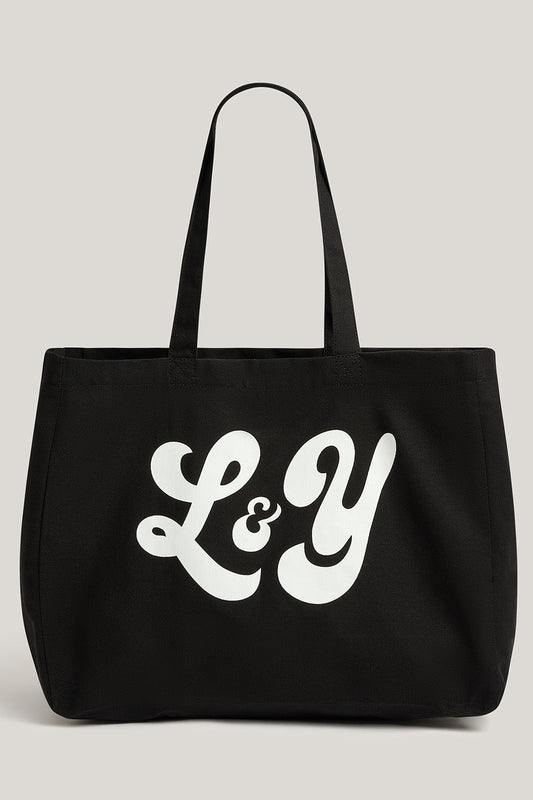 Large Tote Bag in Black