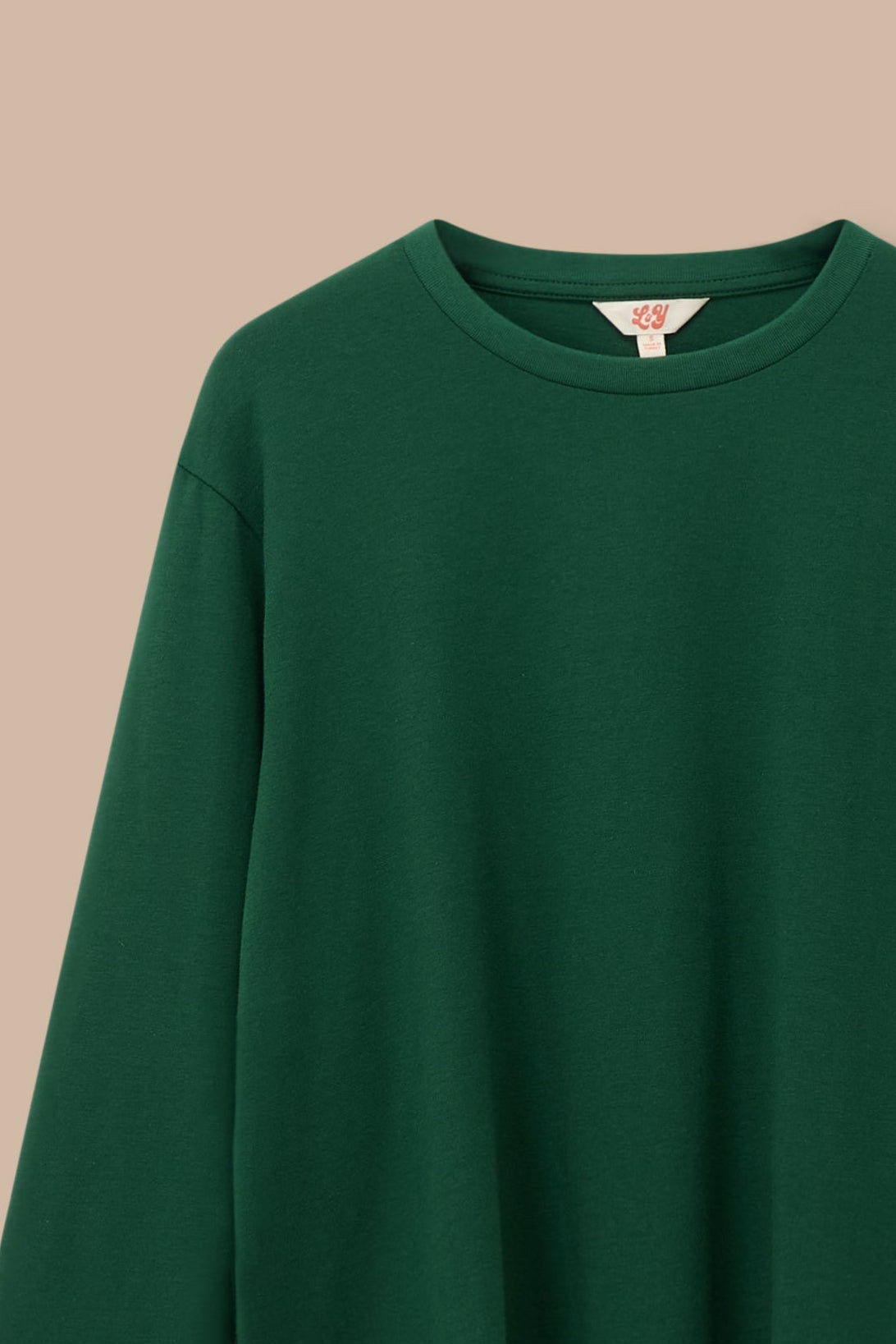 Mio - Cotton T-shirt in Dark Green