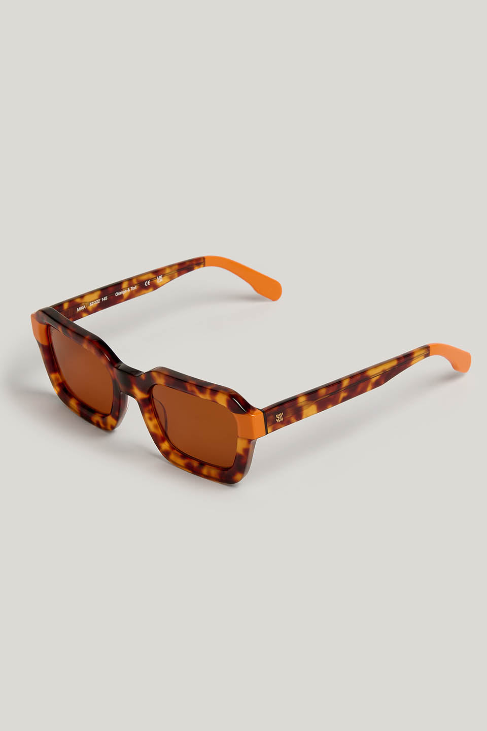 Mika - Sunglasses in Orange & Tortoiseshell