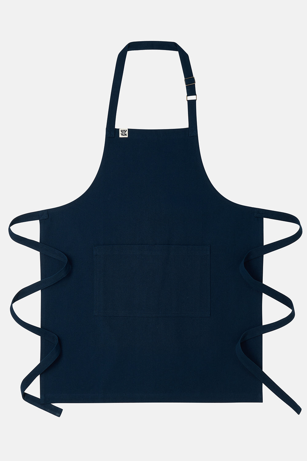 Amaia - Heavyweight Cotton Apron in Navy