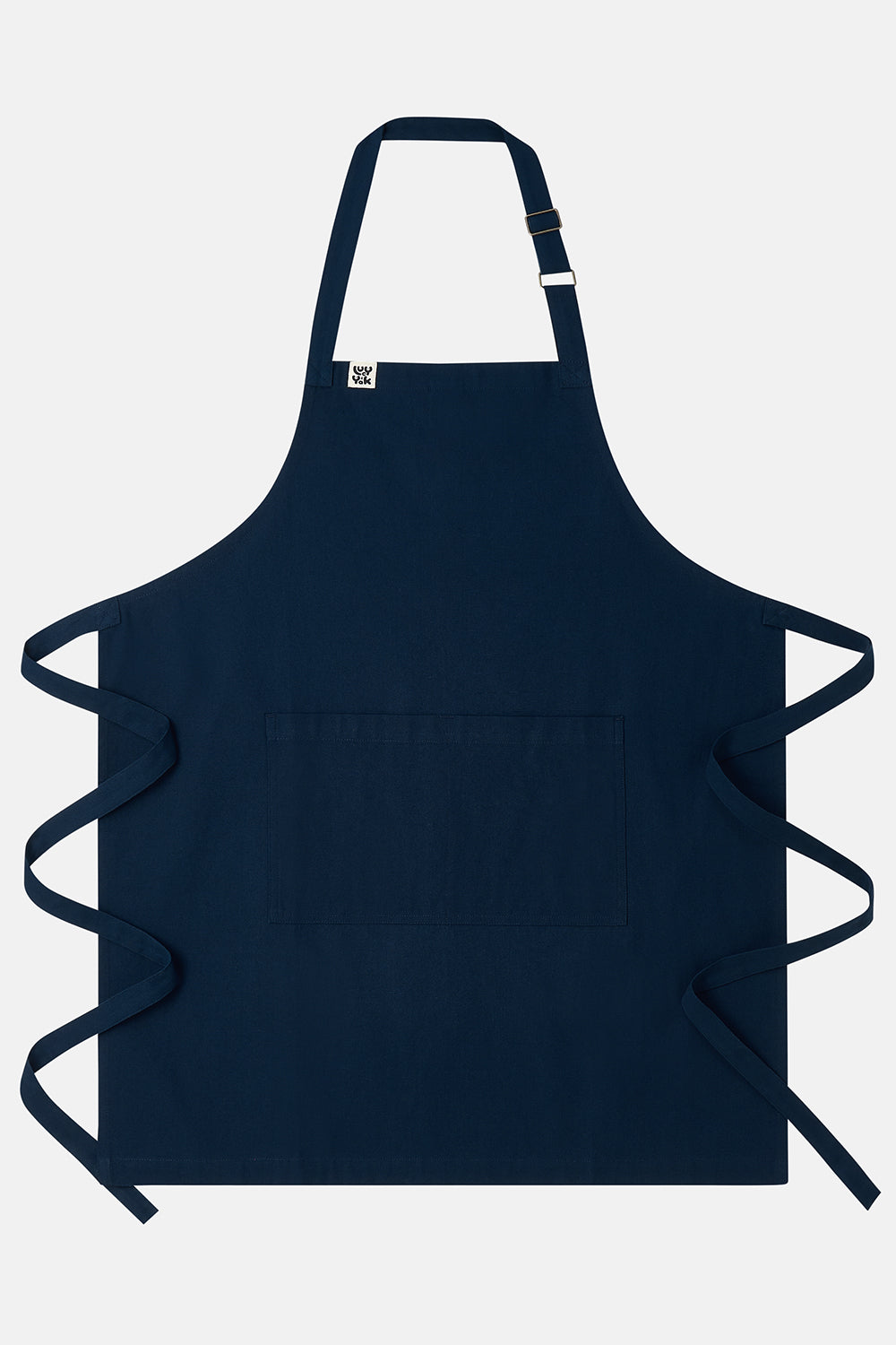 Amaia - Midweight Cotton Apron in Navy