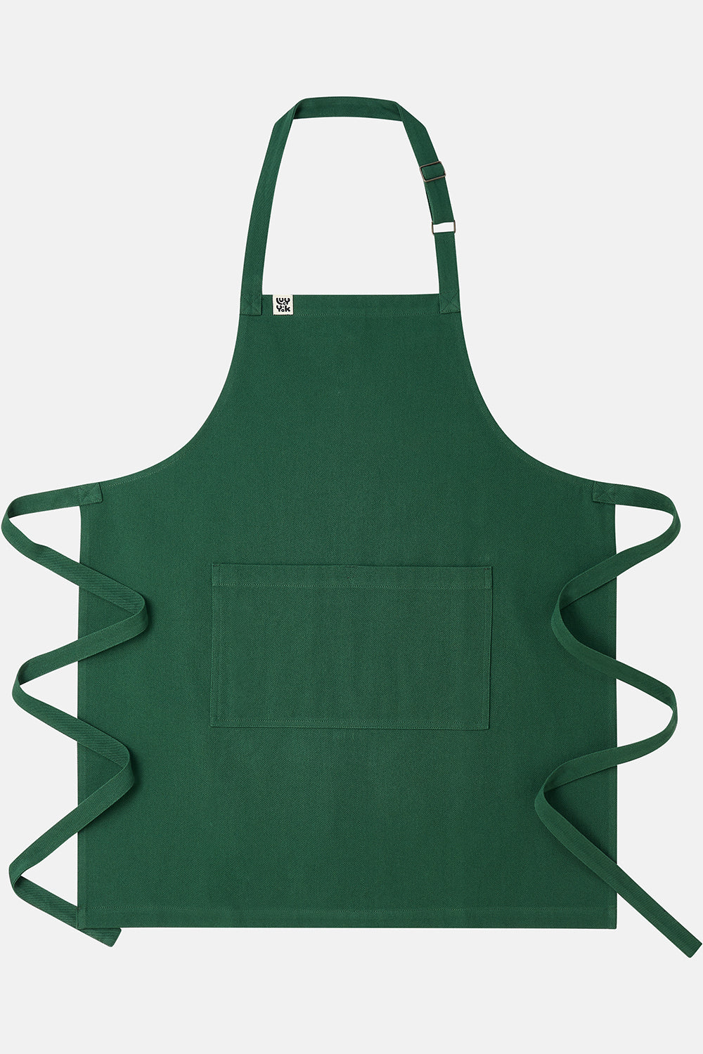 Amaia - Midweight Cotton Apron in Posy Green