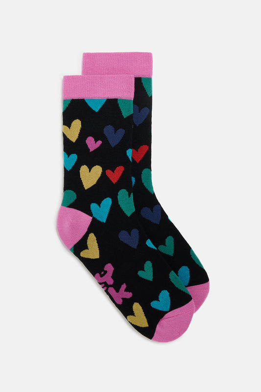 JoJo - Cotton Socks in Multi Cupid