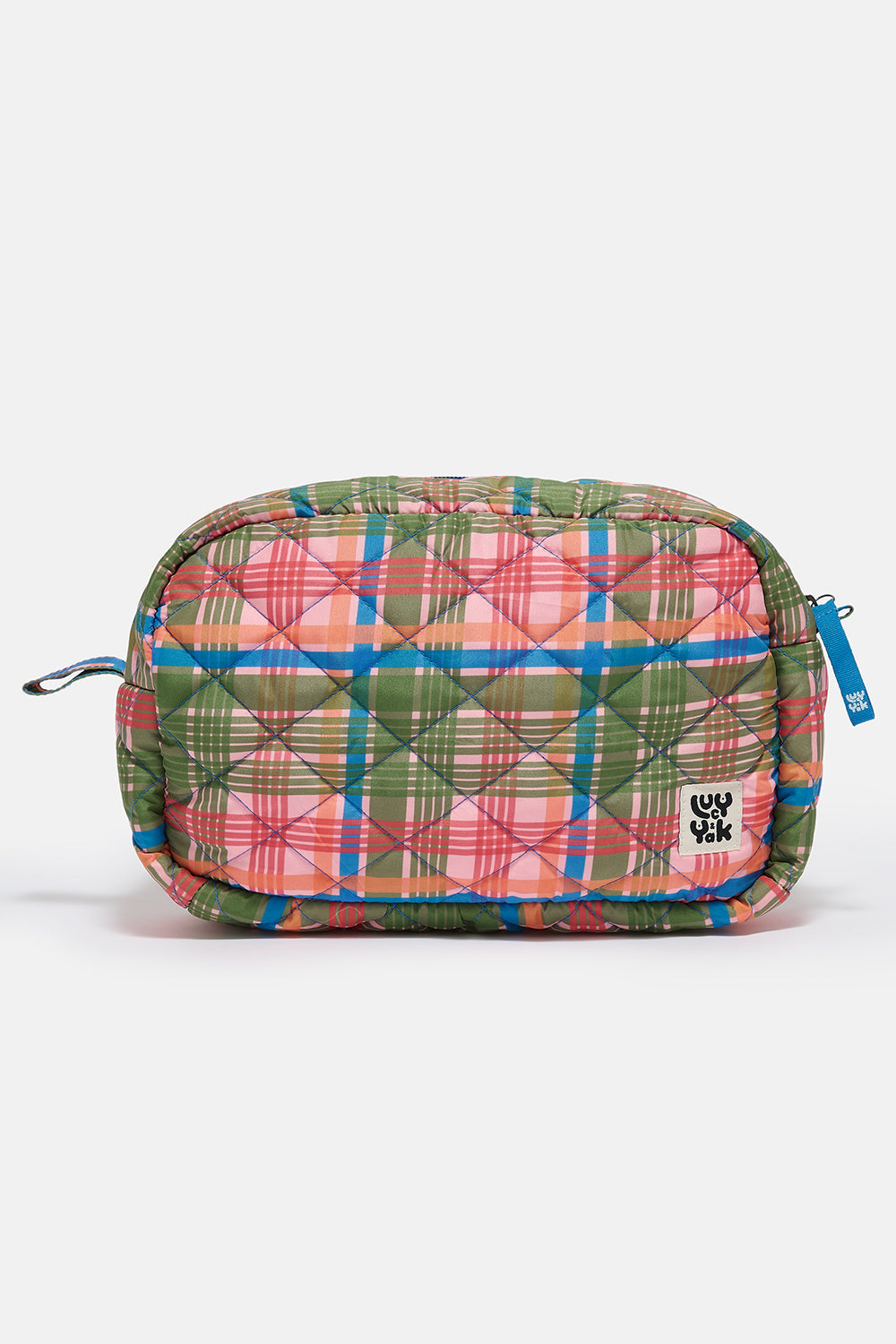 Amaliah - Washbag in Kitchen Check Print
