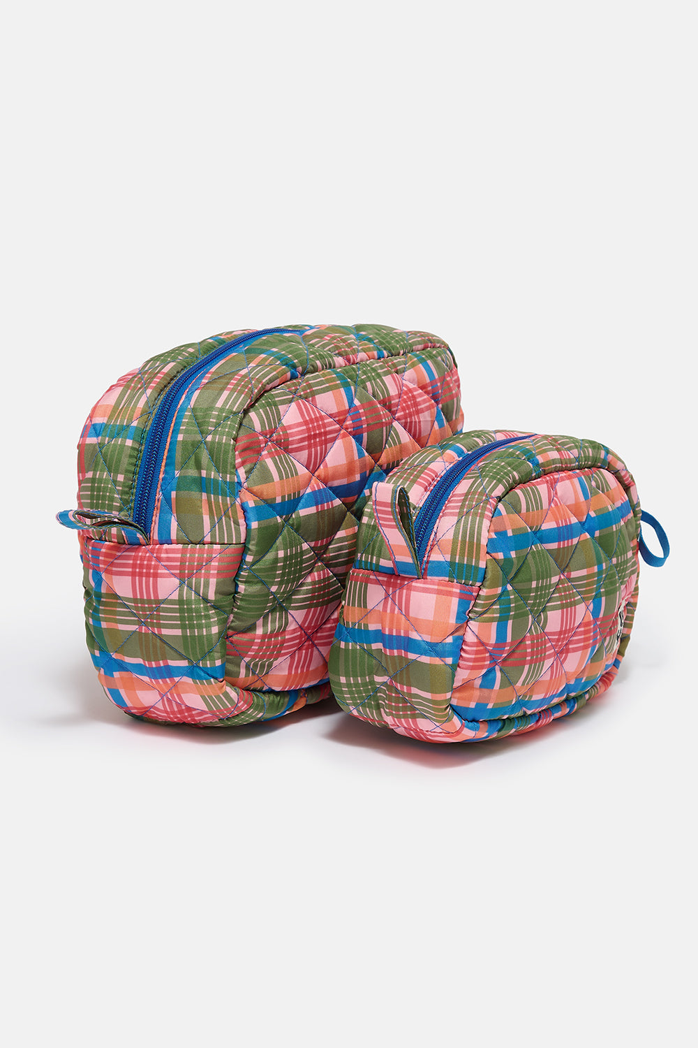 Amaliah - Washbag in Kitchen Check Print