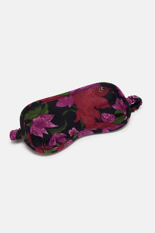 Yaima - Eye Mask in Pink Koi