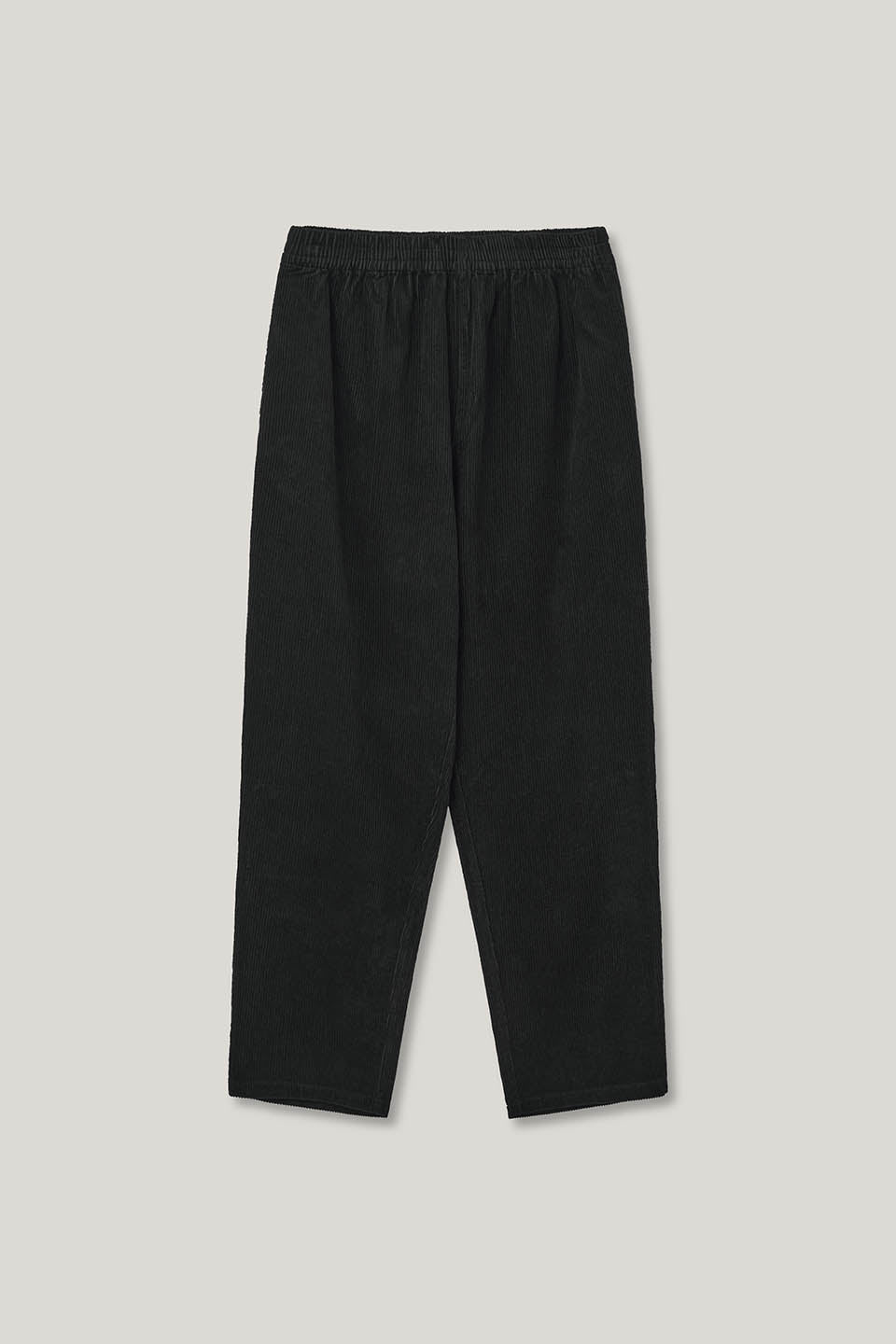 Billie - Organic Corduroy Trousers in Black