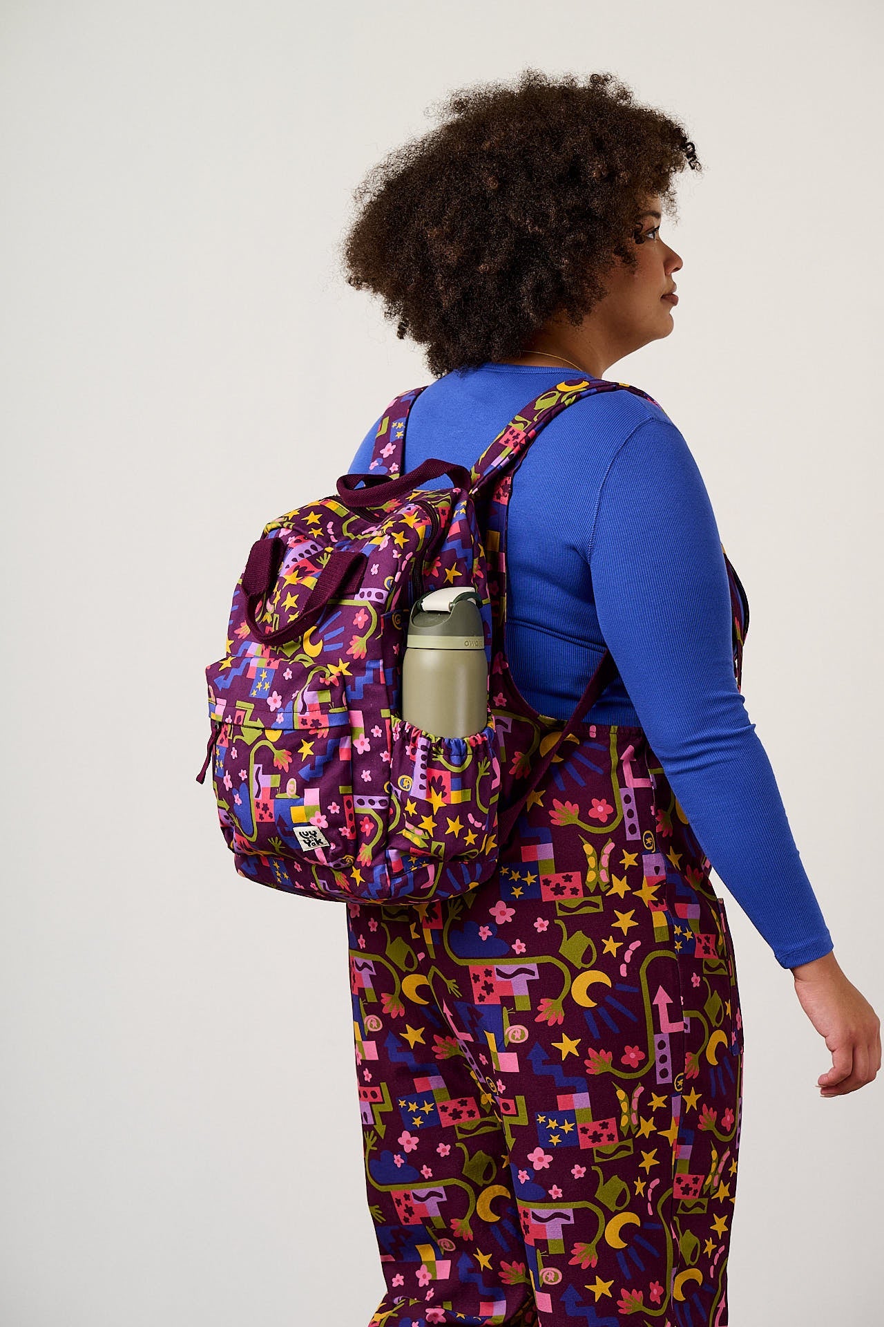 Colby - Backpack in Pin It Polly & Yak