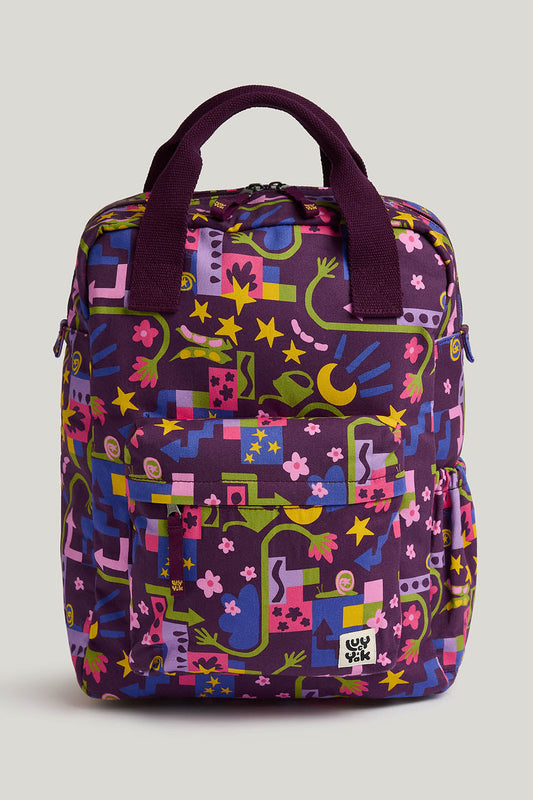 Colby - Backpack in Pin It Polly & Yak