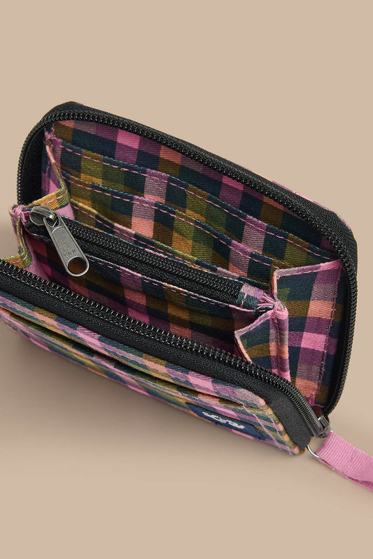 Evan - Cotton Purse in Botanist Check