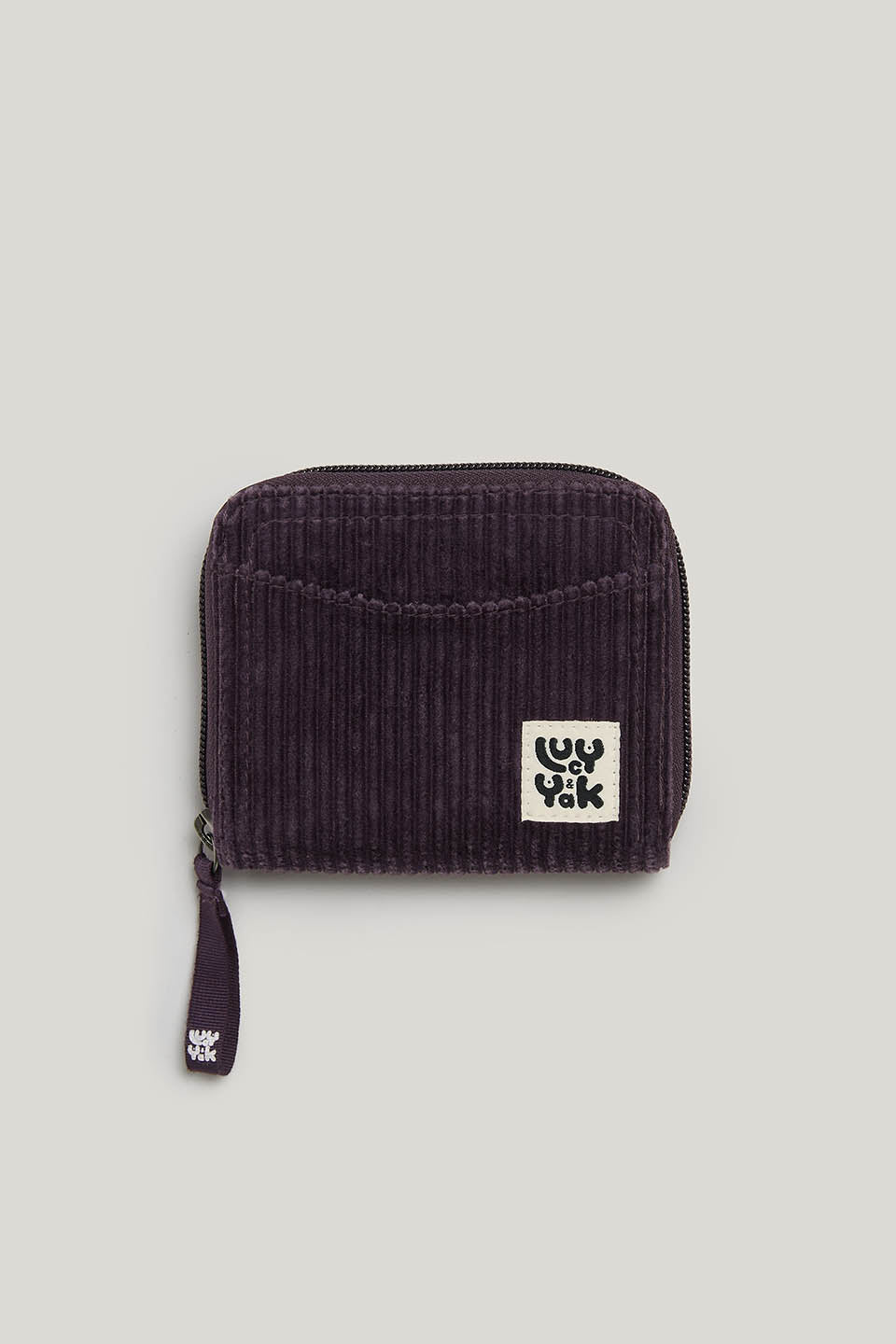 Evan - Corduroy Purse in Plum Perfect