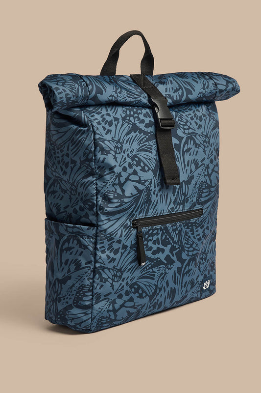 Jenson - Roll Top Backpack in Butterfly