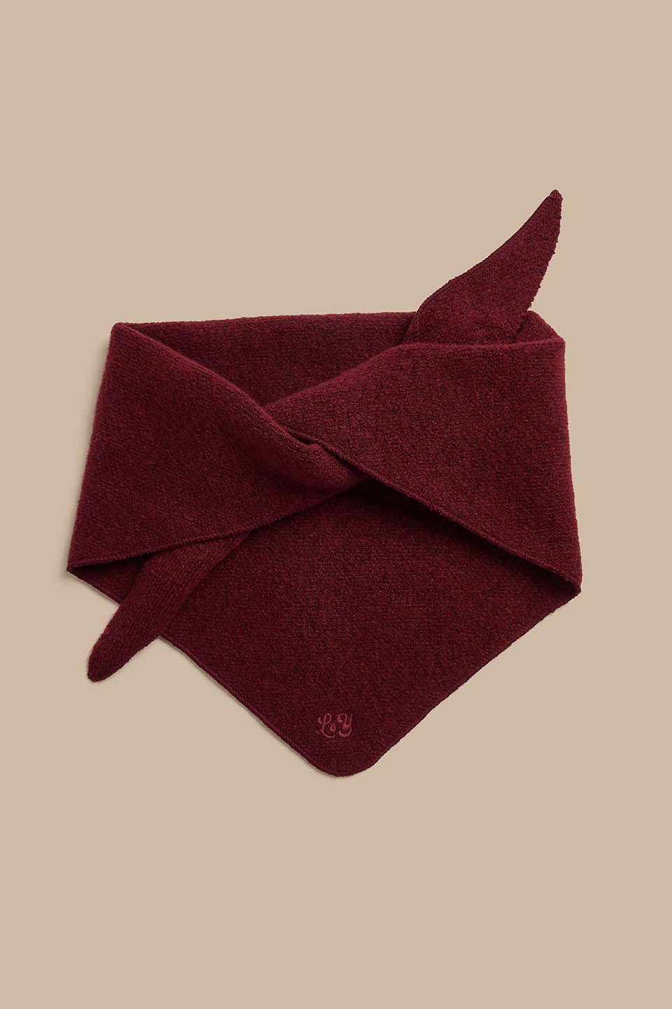 Loki - Neck Scarf in Burgundy