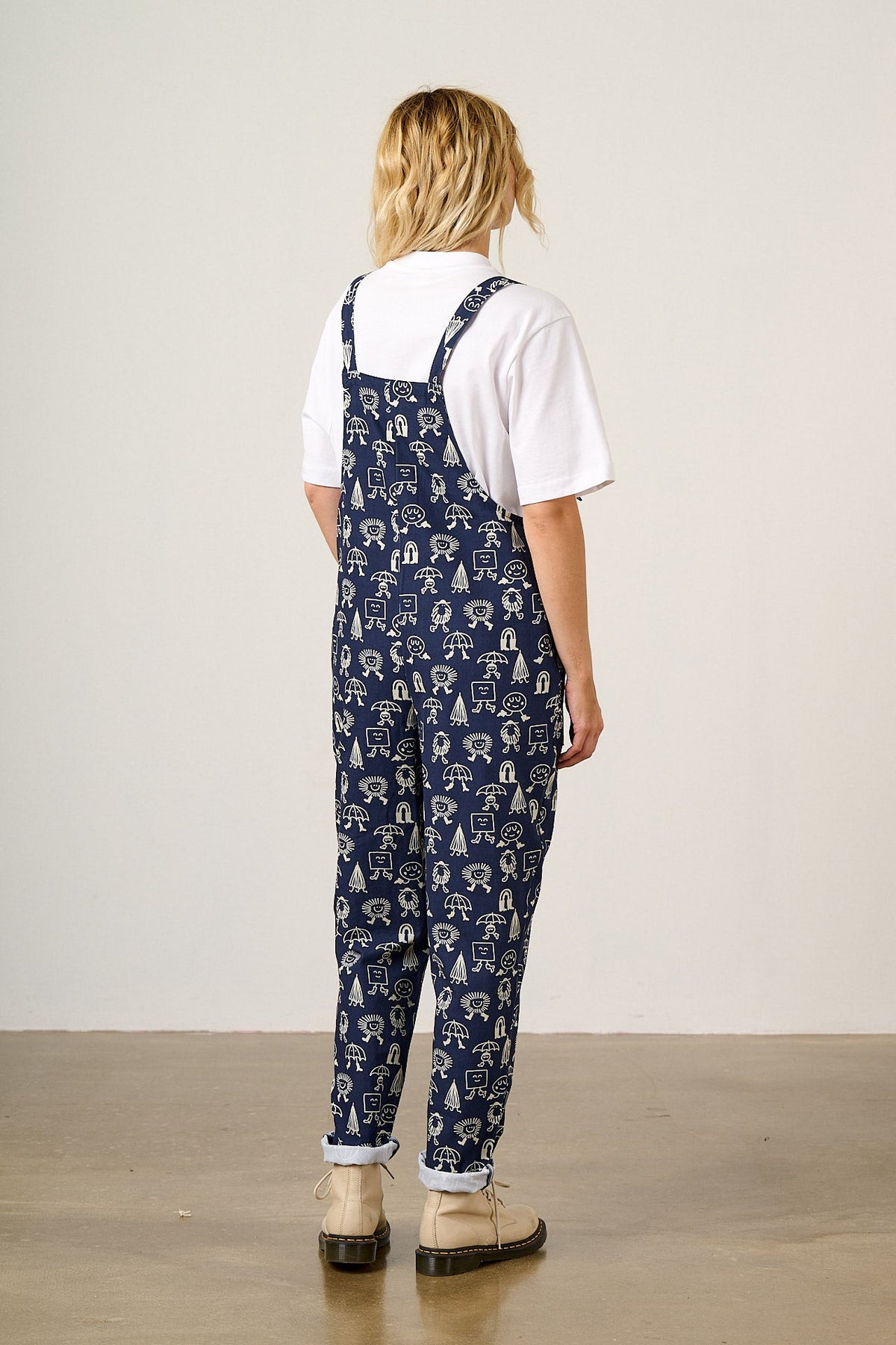 L.E. Original - Organic Cotton Overalls in Walking in the Rain Studio Arhoj & Yak