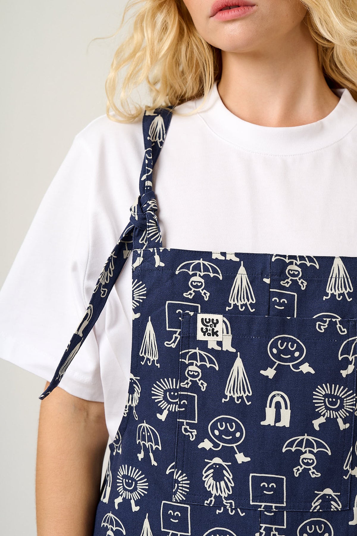 L.E. Original - Organic Cotton Overalls in Walking in the Rain Studio Arhoj & Yak