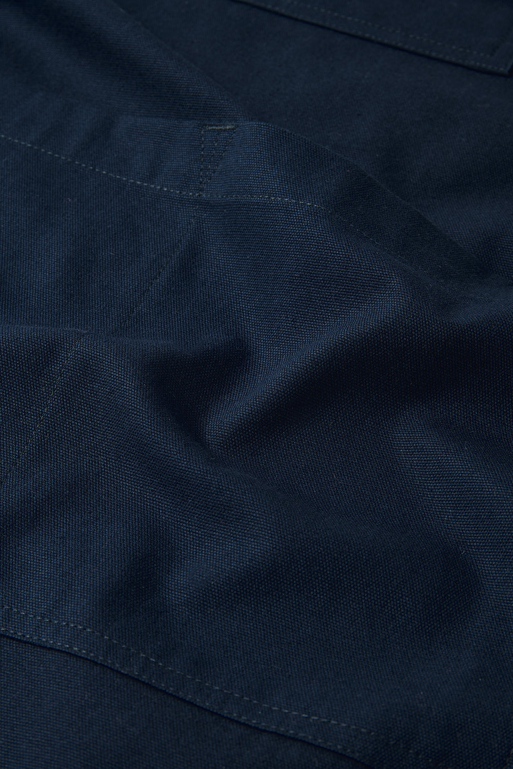 Ada - Midweight Cotton Apron in Navy Blue
