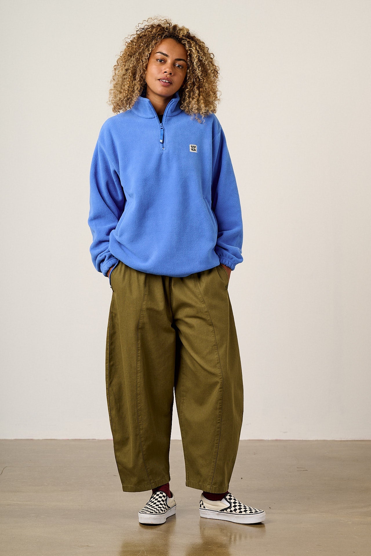 Stevie - Fleece in Blue