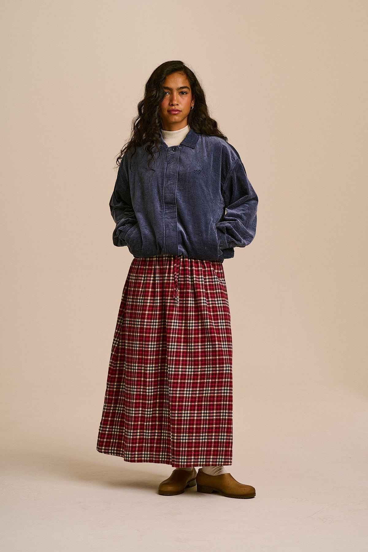 Devan Jacket - Organic Cotton Corduroy in Blue