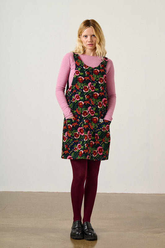 Layla - Organic Cotton Twill Dress in Marisa