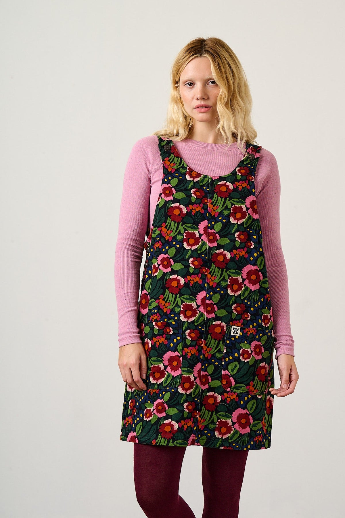 Layla - Organic Cotton Twill Dress in Marisa