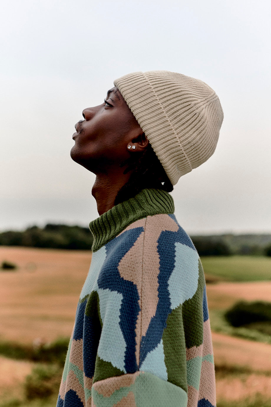 Amari - Oversized Knitted Jumper in Rolling Hills