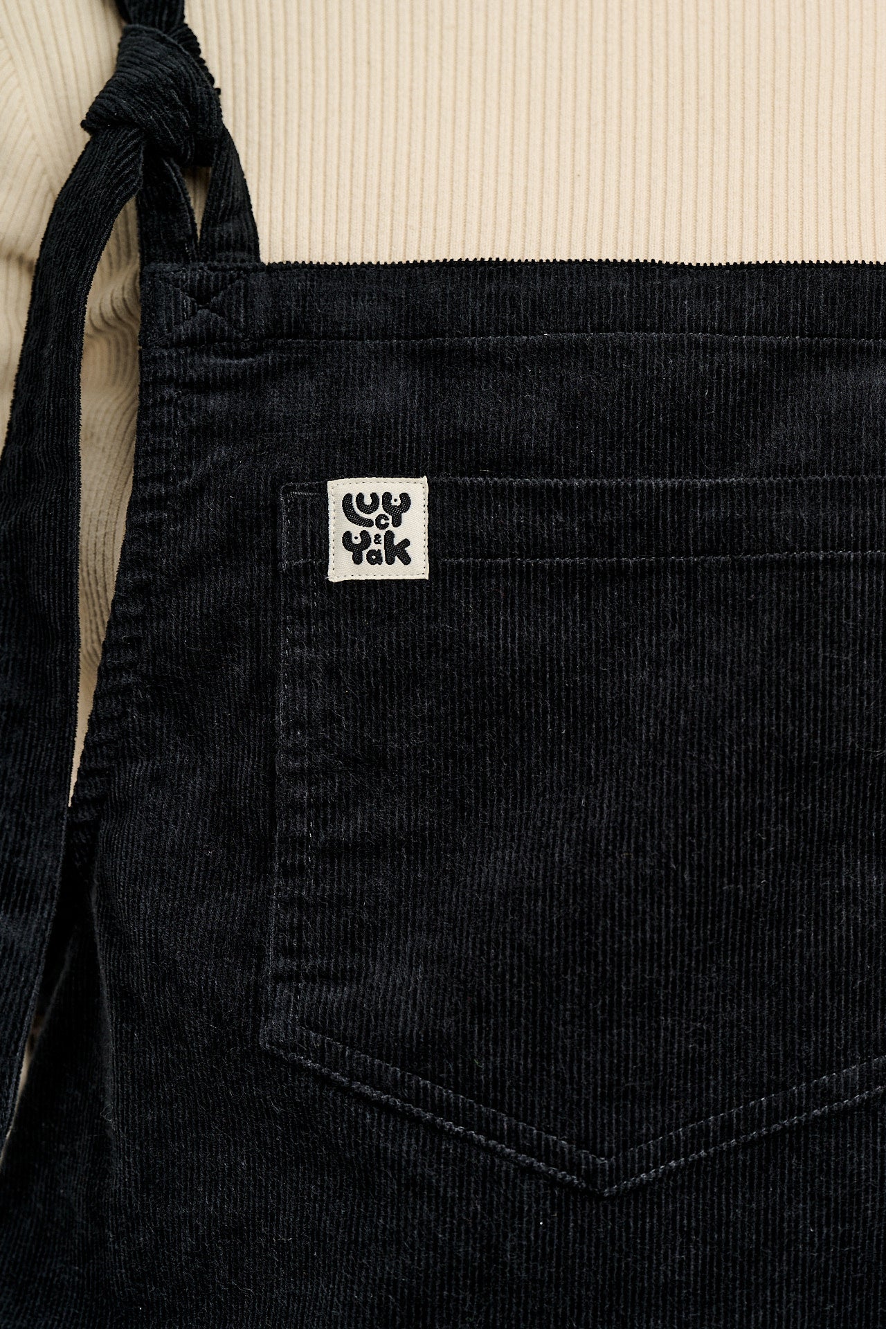 Mini Pini - Corduroy Dress in Black