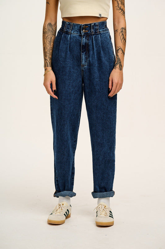 Addison - Denim Jeans in Mid Wash Blue
