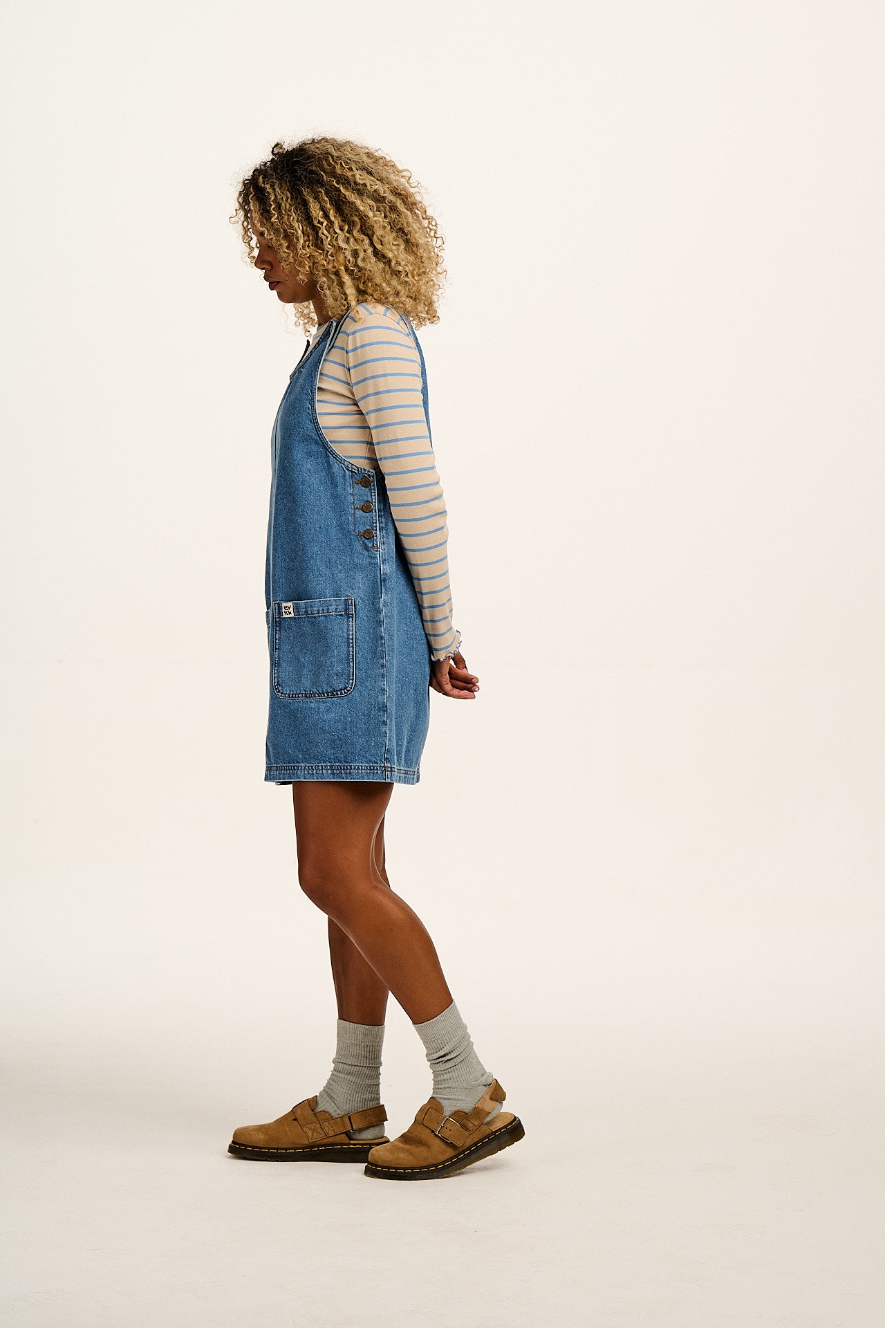 lucy and yak denim dress Layla