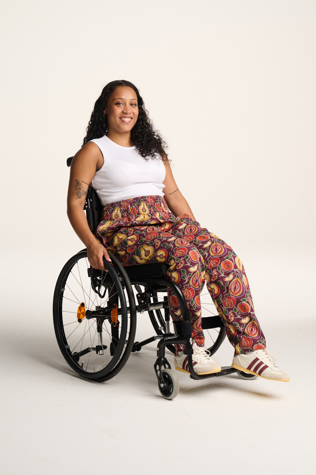 L.E. Alexa - Cotton Trousers in Vulvaree 3.0