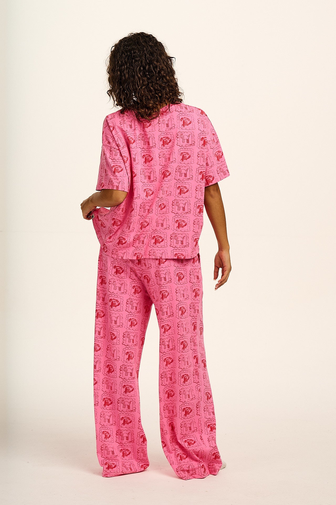 Sabrina - Soft Cotton Pyjamas in Cats & Dogs