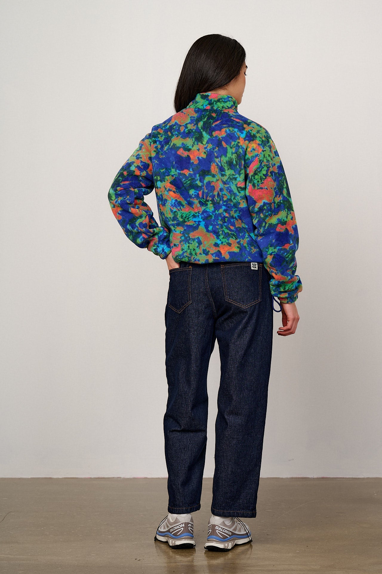 L.E. Stevie - Polar Fleece in Digital Blur Natural History Museum & Yak