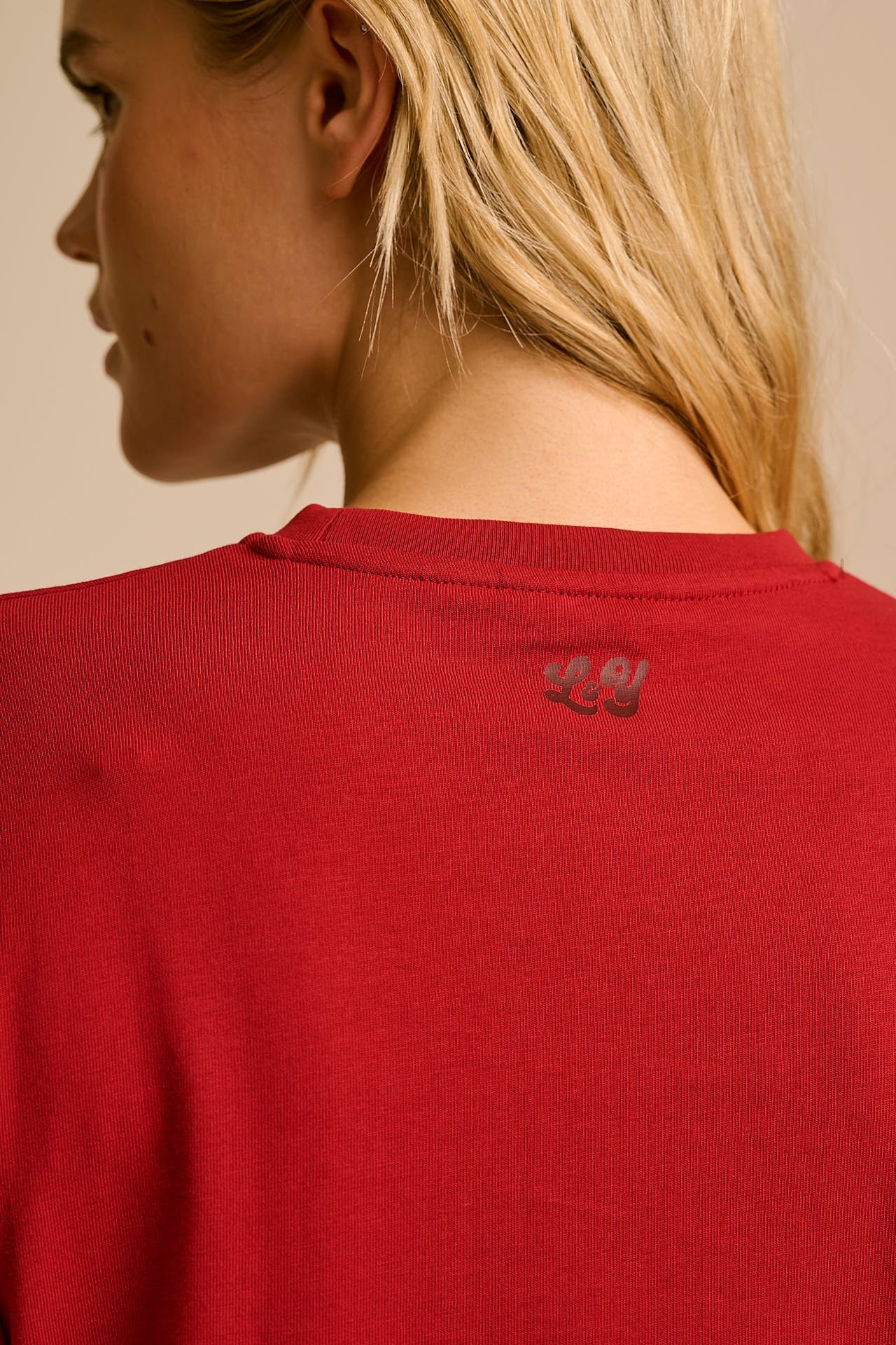 Mio - Organic Cotton T-shirt in Red