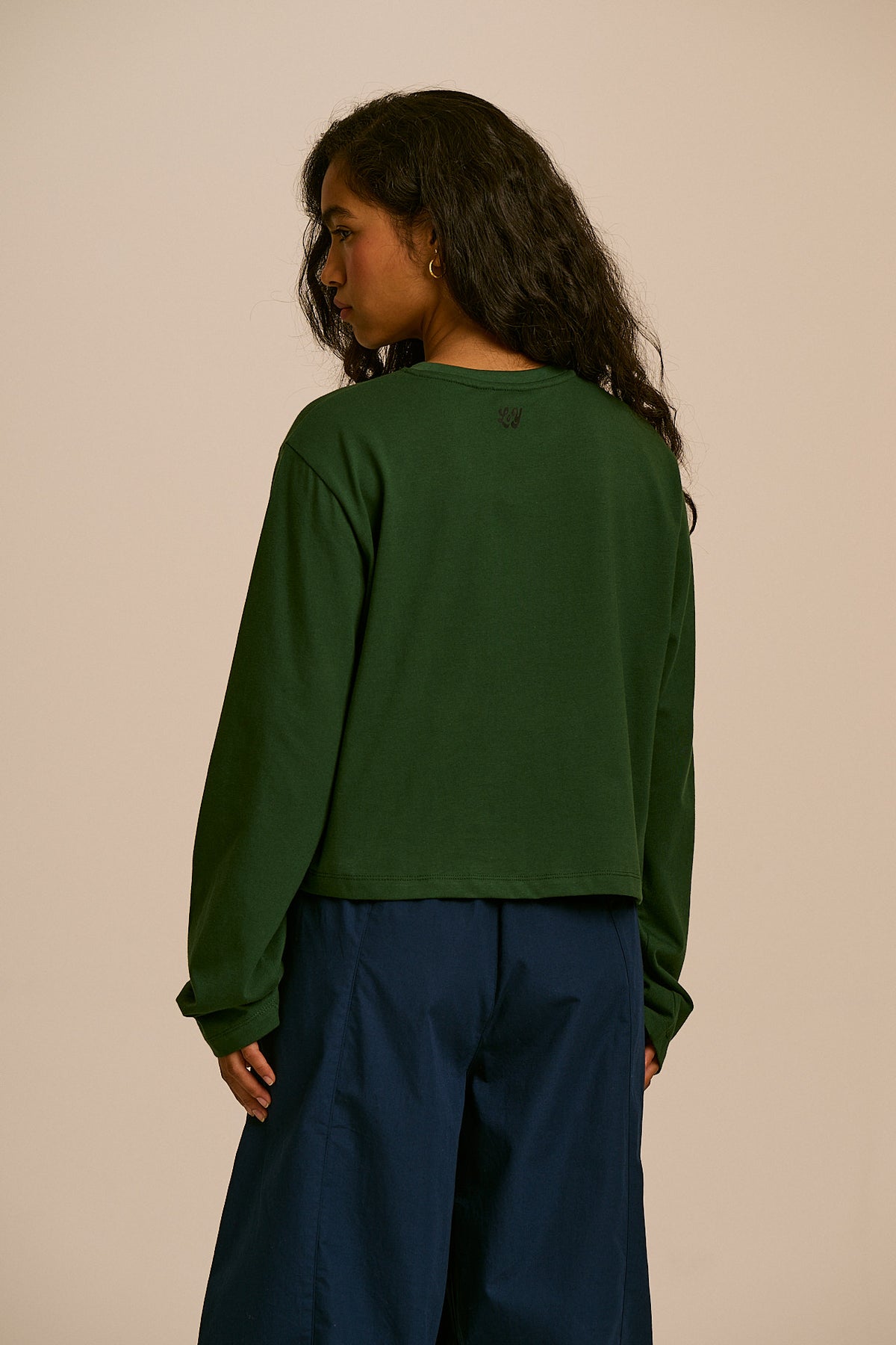 Mio T-Shirt - Cotton in Dark Green