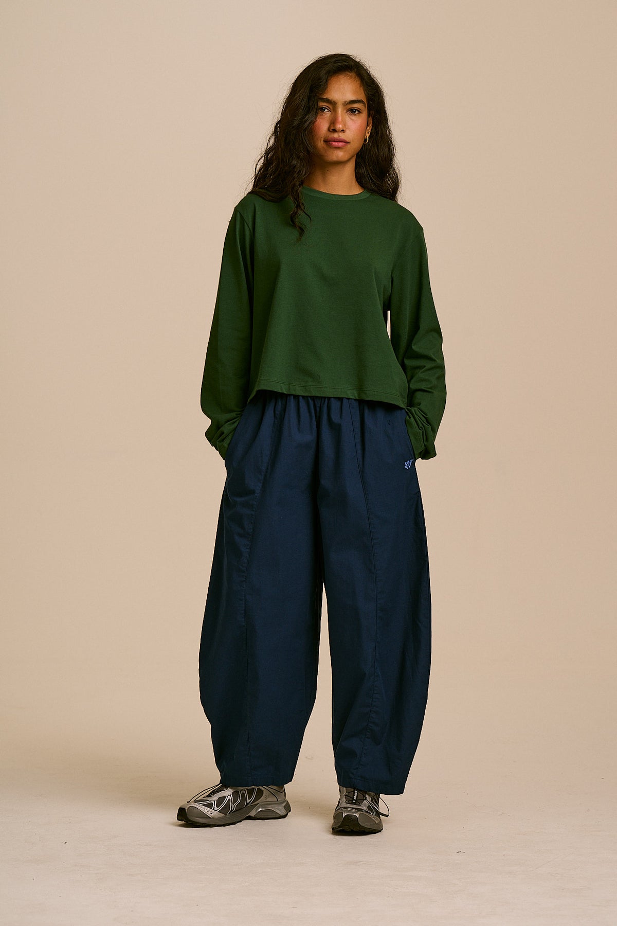 Mio T-Shirt - Cotton in Dark Green