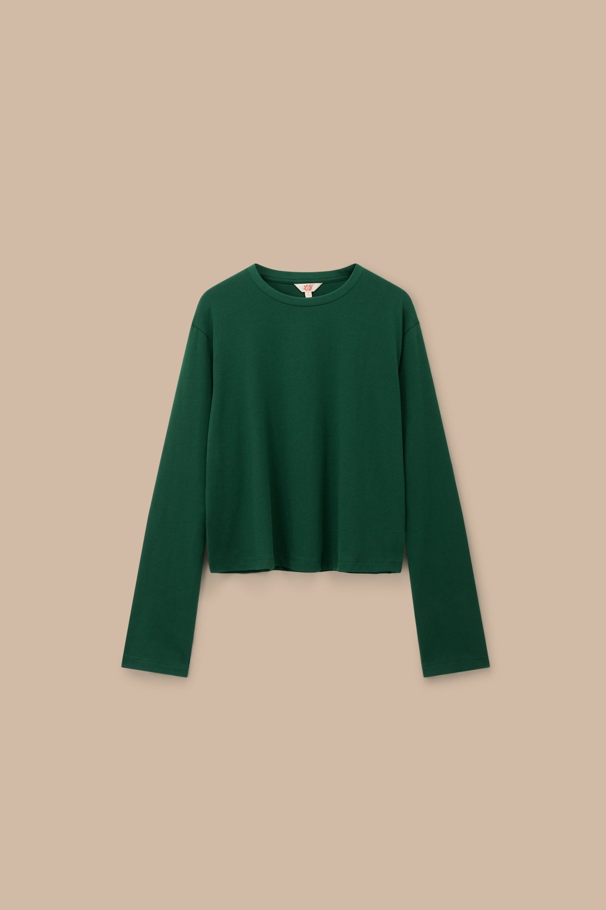 Mio - Cotton T-shirt in Dark Green