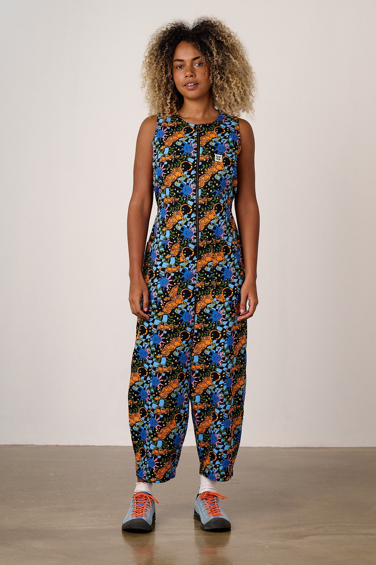 Ragan - Cotton Jumpsuit in Kelly Green – Lucy & Yak US