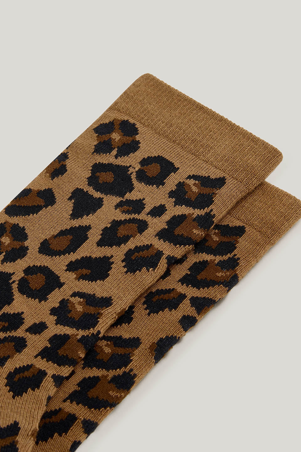 JoJo - Cotton Socks in Leopard Print