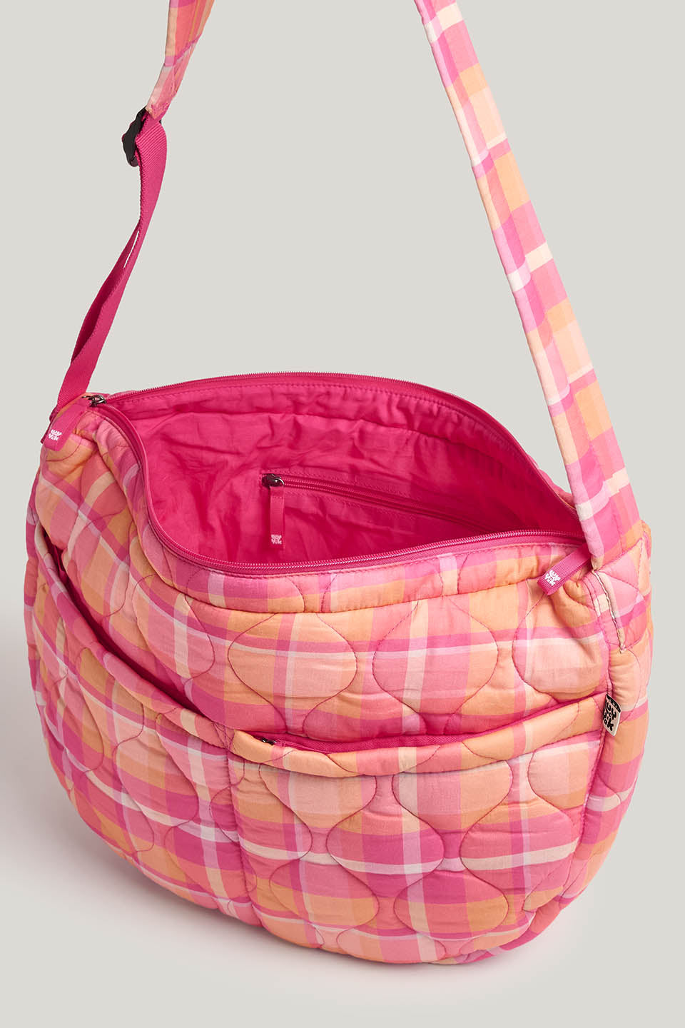 Laval - Cotton Weekend Bag in Madras Check